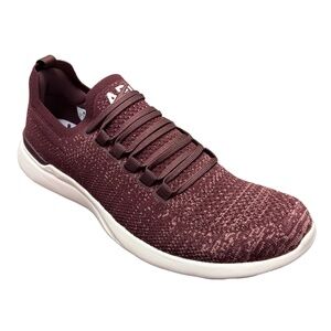 NWT APL TechLoom Breeze Burgundy Cedar Creme Athletic Running Sneakers Mens 13